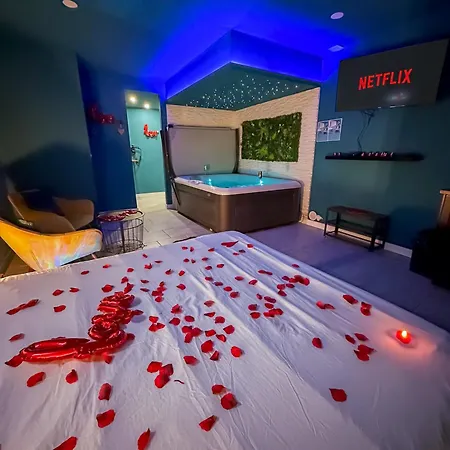 & - Jacuzzi - Netflix - Metro - Wifi Appartement Wasquehal